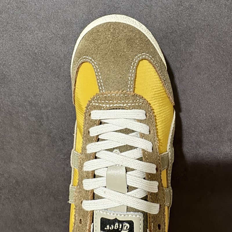 Onitsuka Tiger Mexico 66 Yellow Grey Low Top Sneaker view