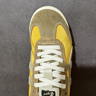 Onitsuka Tiger Mexico 66 Yellow Grey Low Top Sneaker view 6