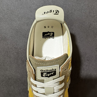 Onitsuka Tiger Mexico 66 Yellow Grey Low Top Sneaker view 7