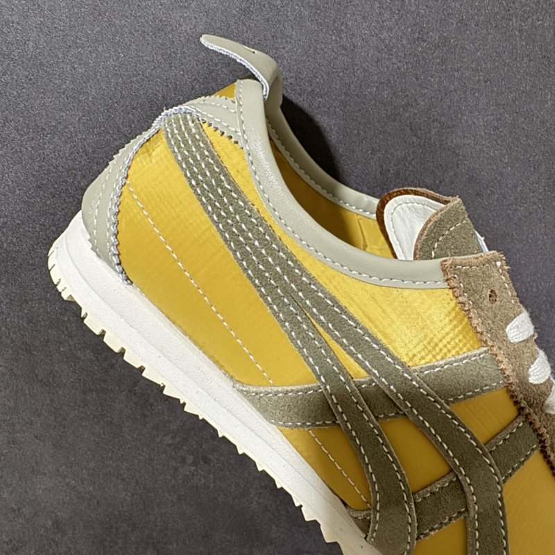 Onitsuka Tiger Mexico 66 Yellow Grey Low Top Sneaker view