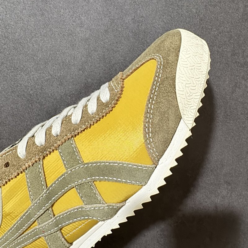 Onitsuka Tiger Mexico 66 Yellow Grey Low Top Sneaker view