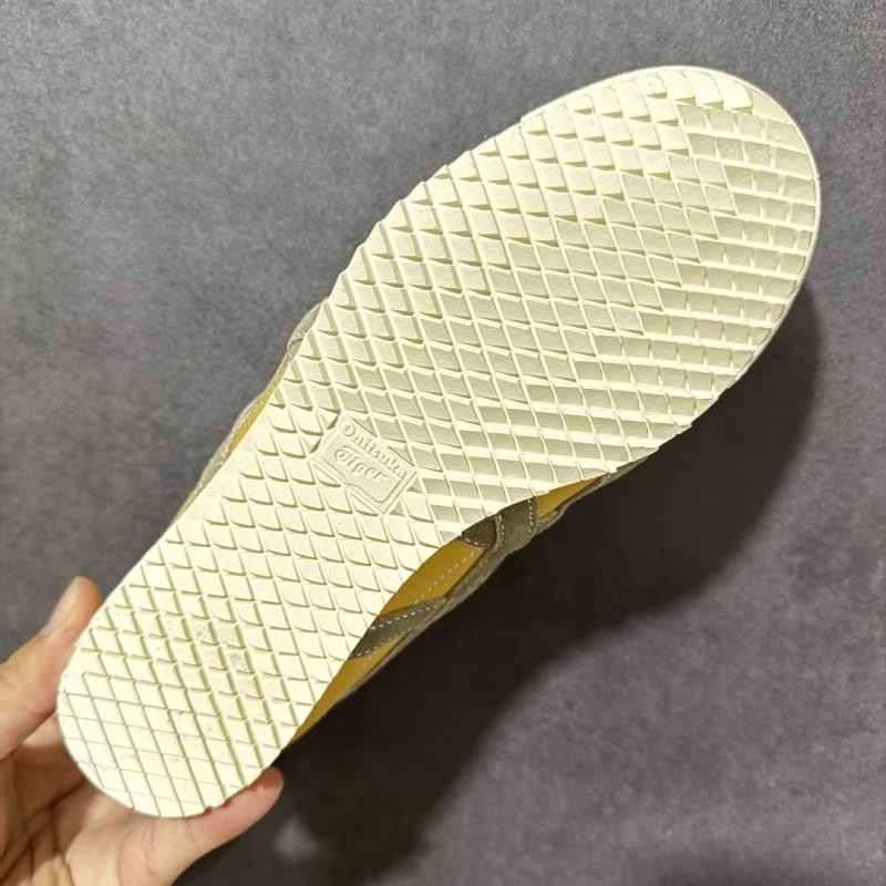 Onitsuka Tiger Mexico 66 Yellow Grey Low Top Sneaker view