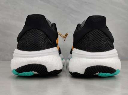 Adidas Solar Glide 5 Boost Black Gold White Cyan view 10