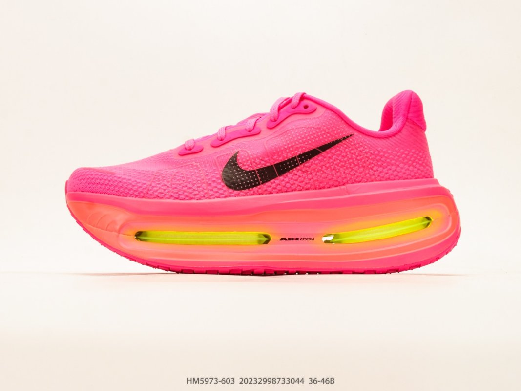 Nike Vomero Premium Pink Yellow UA Replica Running Shoe