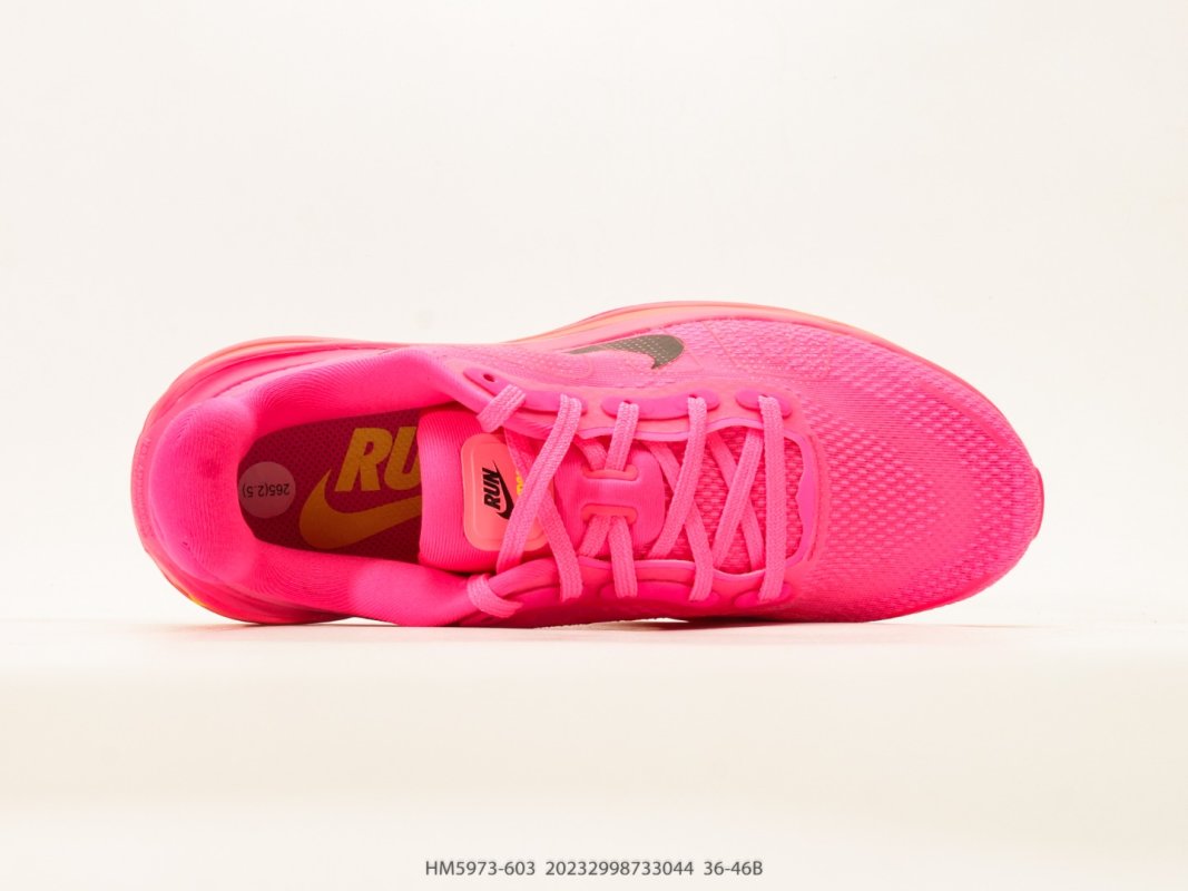 Nike Vomero Premium Pink Yellow UA Replica Running Shoe view