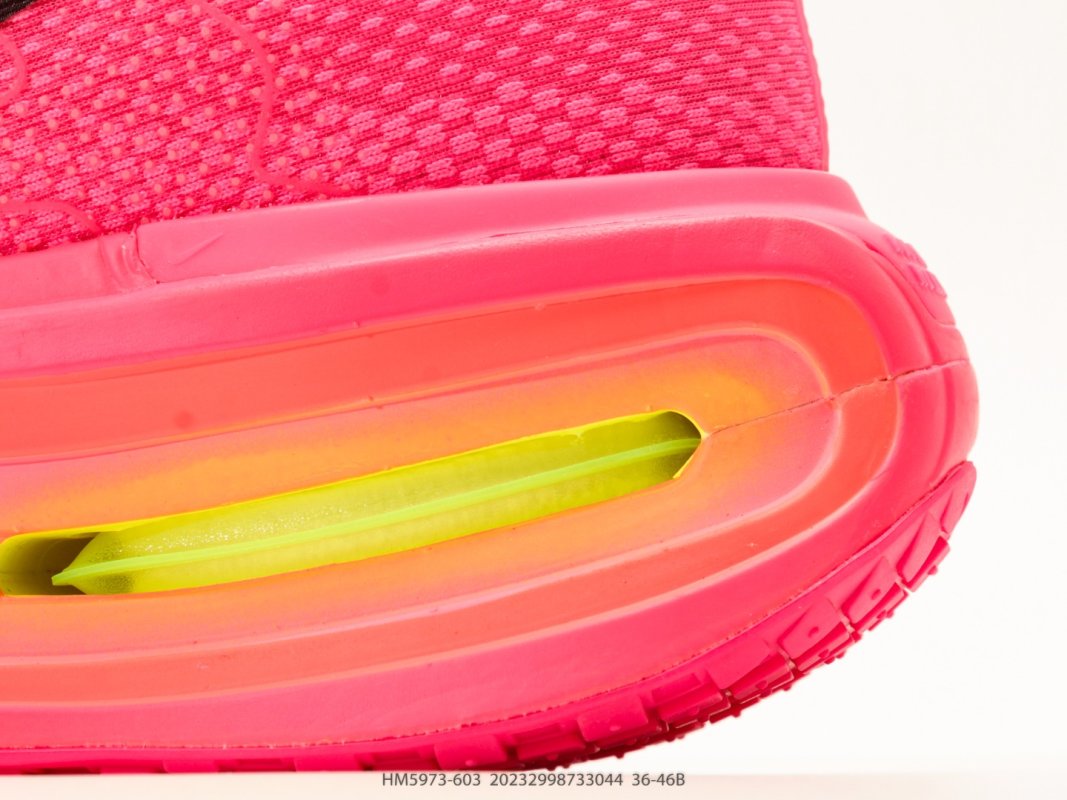 Nike Vomero Premium Pink Yellow UA Replica Running Shoe view