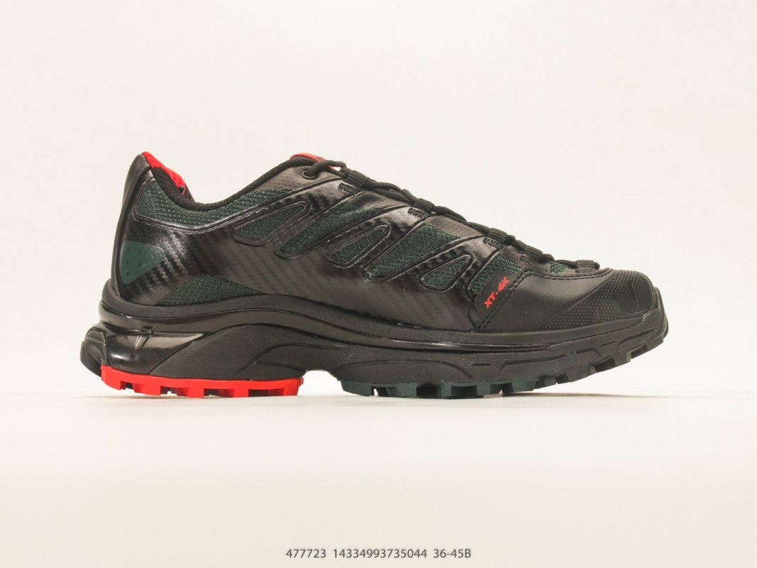 Salomon XT-4K Kith Black Red Low-Top Trail Sneaker view