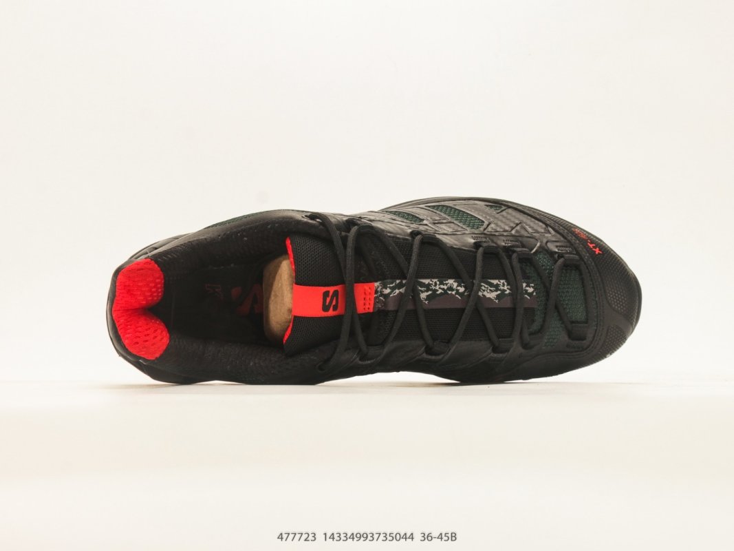 Salomon XT-4K Kith Black Red Low-Top Trail Sneaker view