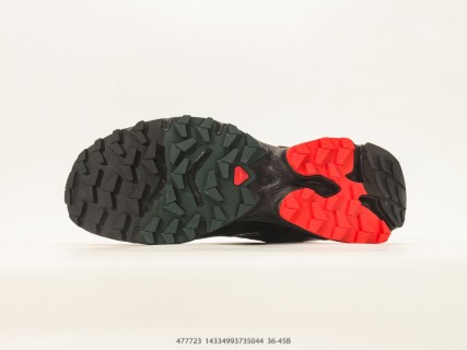 Salomon XT-4K Kith Black Red Low-Top Trail Sneaker view 4