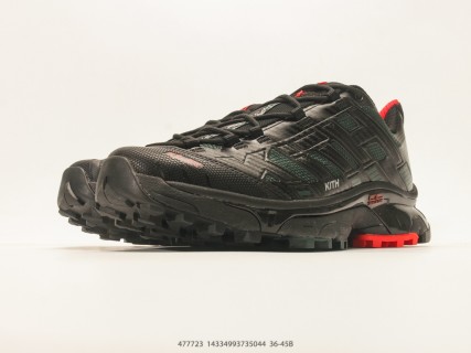 Salomon XT-4K Kith Black Red Low-Top Trail Sneaker view 5