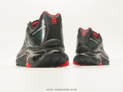 Salomon XT-4K Kith Black Red Low-Top Trail Sneaker view 6