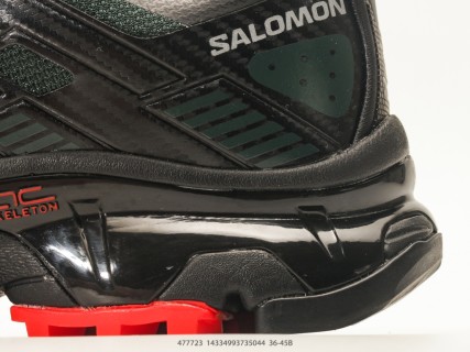 Salomon XT-4K Kith Black Red Low-Top Trail Sneaker view 7