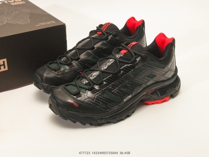 Salomon XT-4K Kith Black Red Low-Top Trail Sneaker view 9