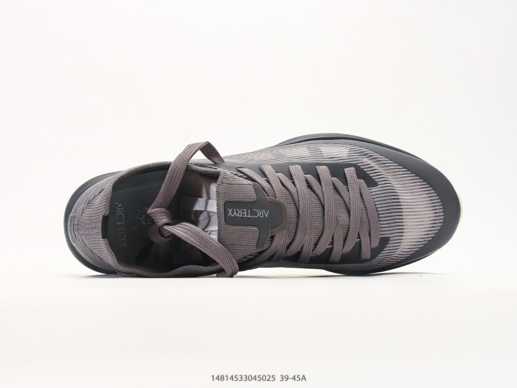 Arc'teryx Norvan SL 3 Grey Black Trail Running Shoe view