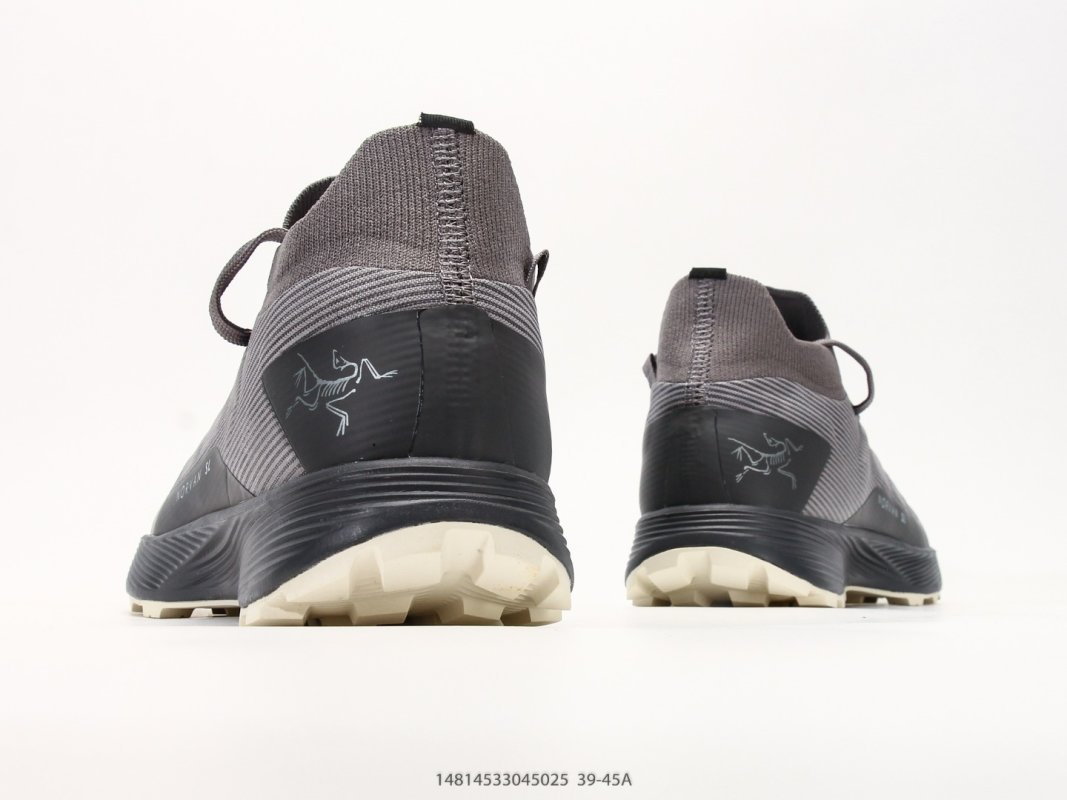 Arc'teryx Norvan SL 3 Grey Black Trail Running Shoe view
