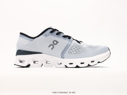On Cloud X4 White Navy Running Shoe Rep view 2