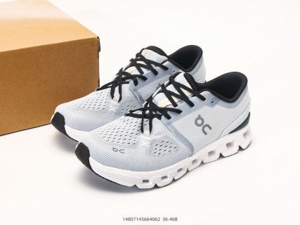 On Cloud X4 White Navy Running Shoe Rep view 9