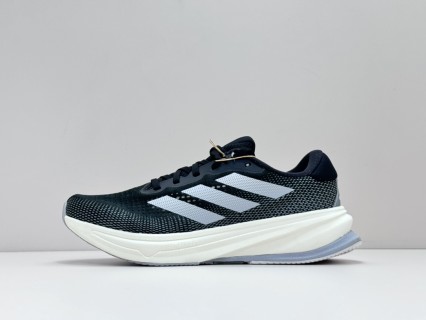 Adidas Supernova Rise Black Grey Women's Running Shoe view 2