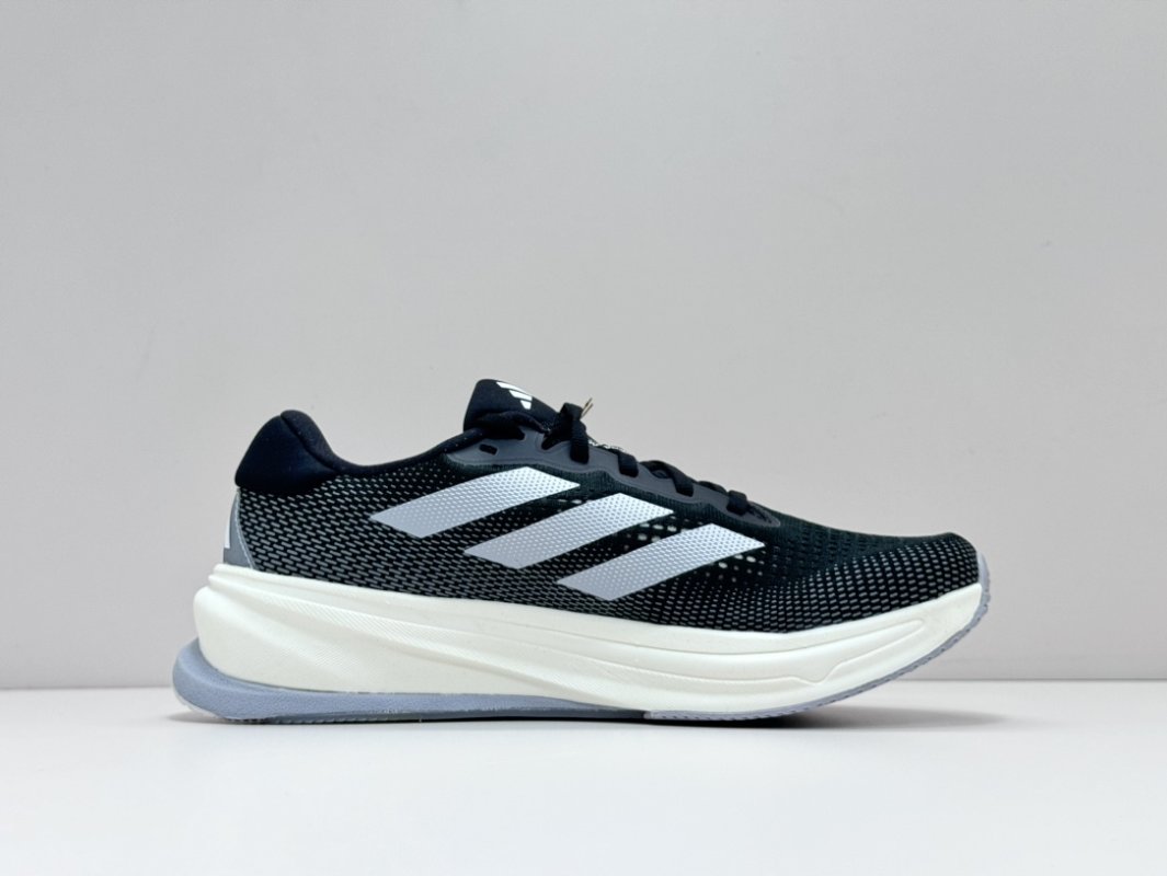 Adidas Supernova Rise Black Grey Women's Running Shoe view