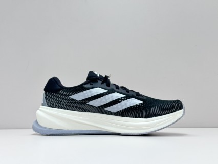 Adidas Supernova Rise Black Grey Women's Running Shoe view 4