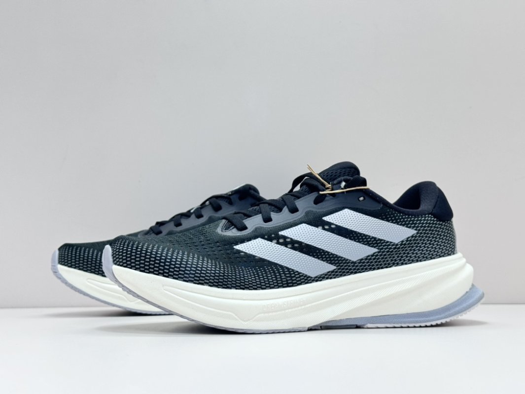 Adidas Supernova Rise Black Grey Women's Running Shoe view