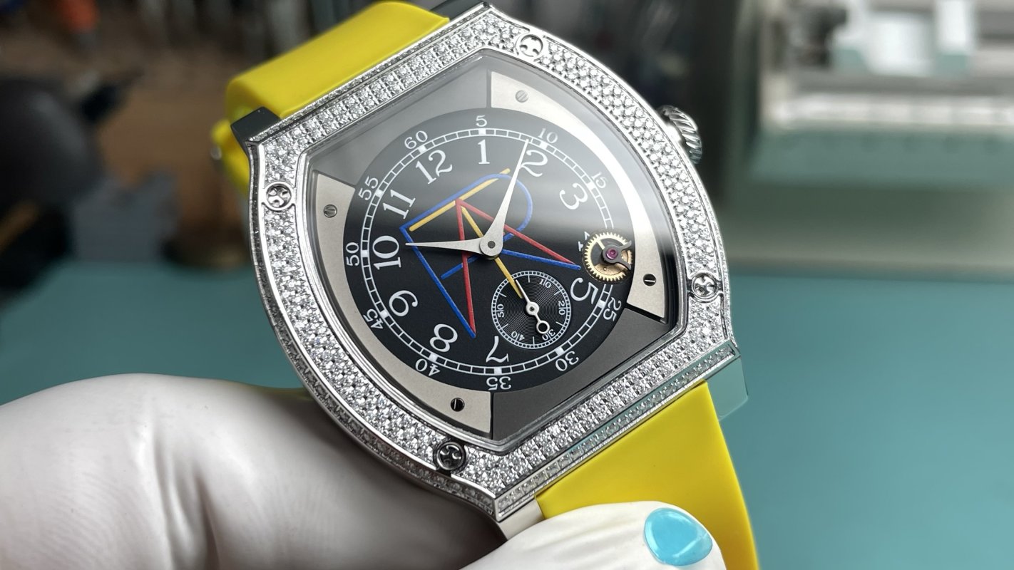 F.P. Journe Élégante 48mm Titanium Replica Watch view