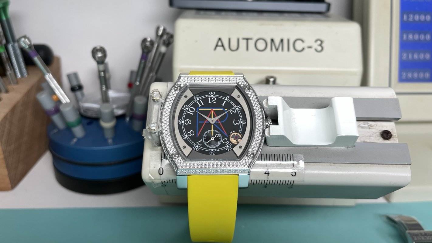 F.P. Journe Élégante 48mm Titanium Replica Watch view