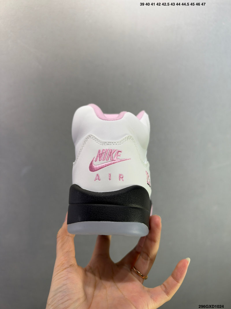 Jordan Air Jordan 5 Retro High White Pink Black view