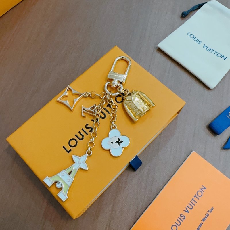 Louis Vuitton Monogram Charm Keychain Gold - UA Replica