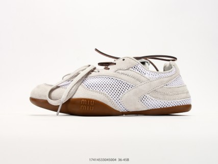 Puma Fast Rider Vintage White Gum Brown Replica