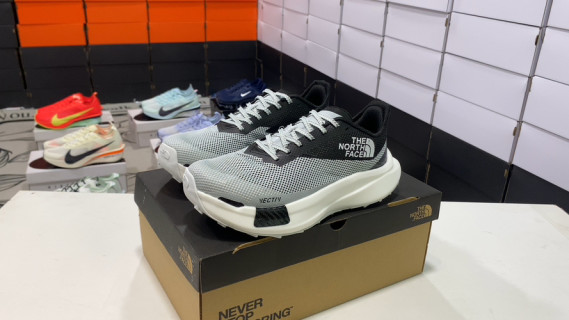 The North Face VECTIV Pro 2 IKB Grey Black Hiking Shoe