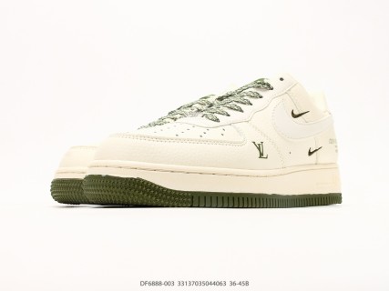 Nike Air Force 1 '07 LV8 Cream Olive Low view 5