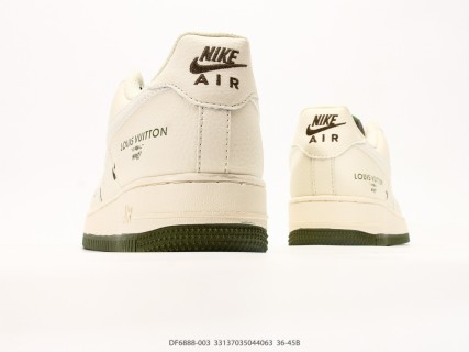 Nike Air Force 1 '07 LV8 Cream Olive Low view 6