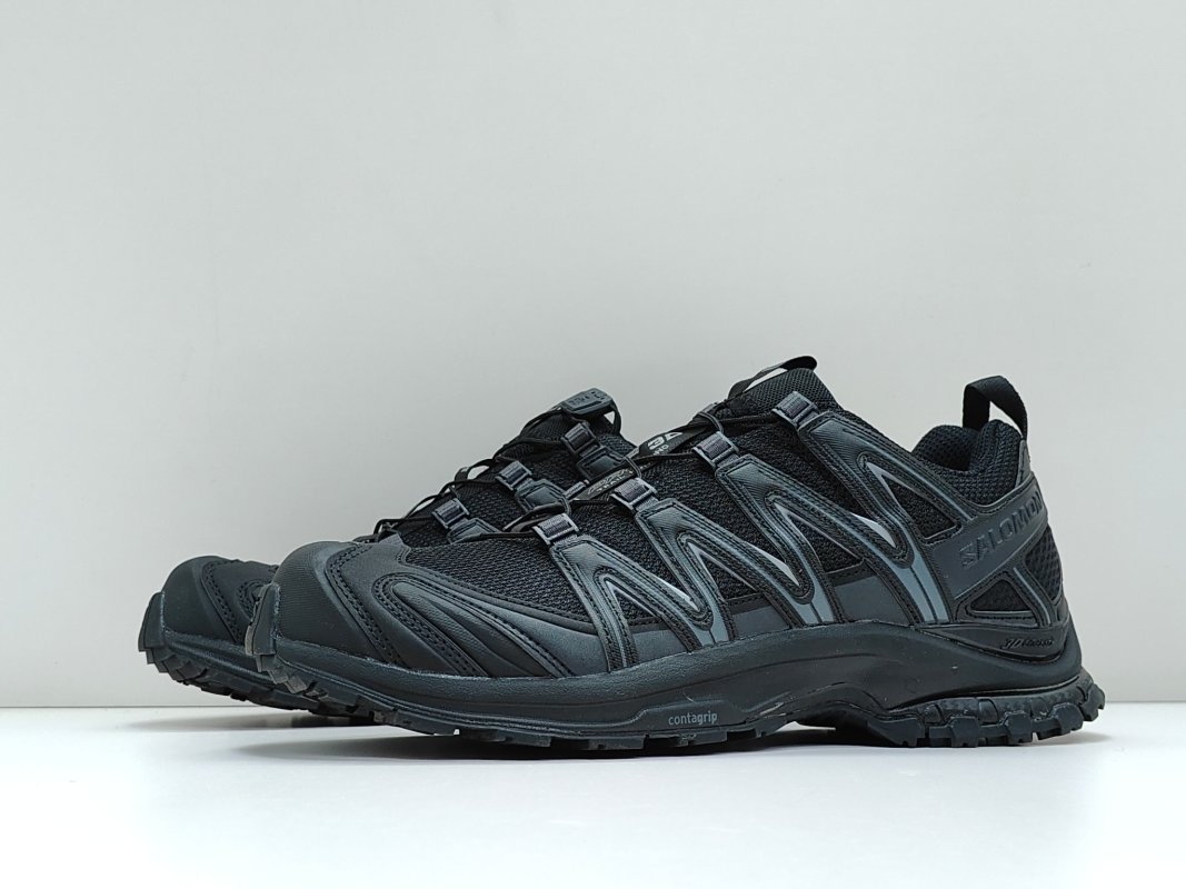 Salomon XA Pro 3D Suede Silver White Trail Running Shoe view