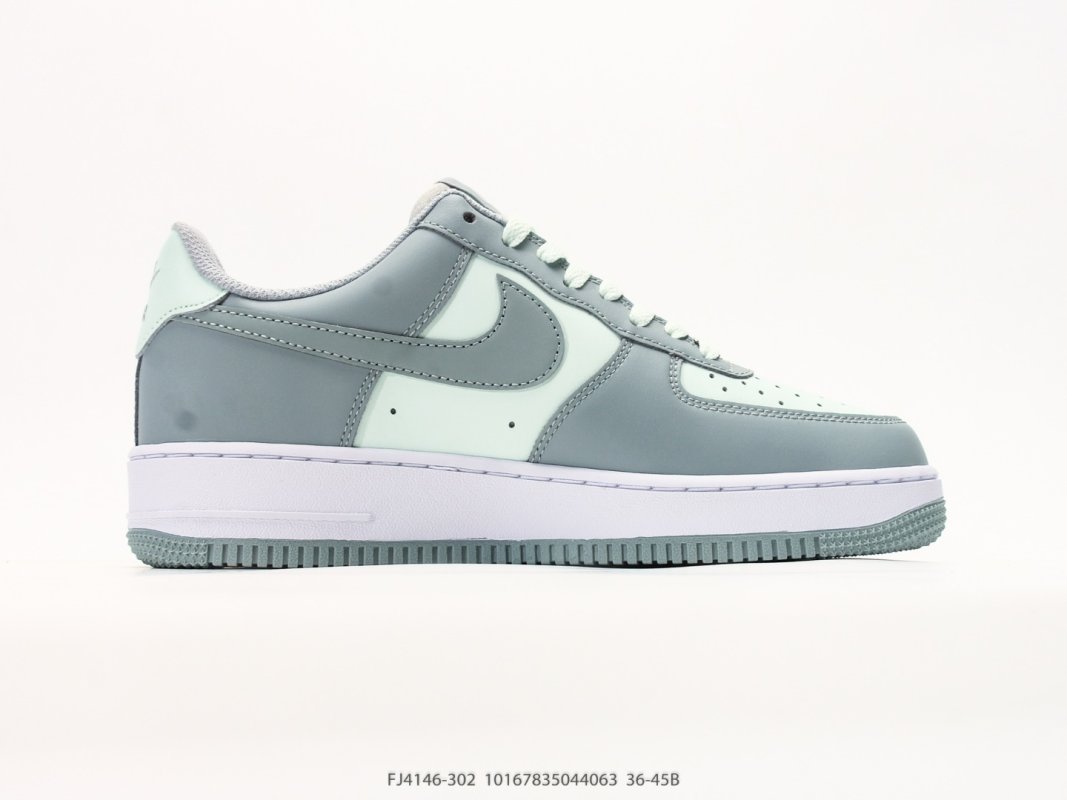 Nike Air Force 1 Low Slate Blue White Replica UA view