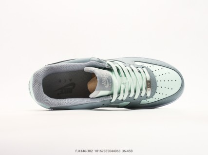 Nike Air Force 1 Low Slate Blue White Replica UA view 3
