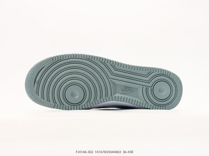 Nike Air Force 1 Low Slate Blue White Replica UA view 4