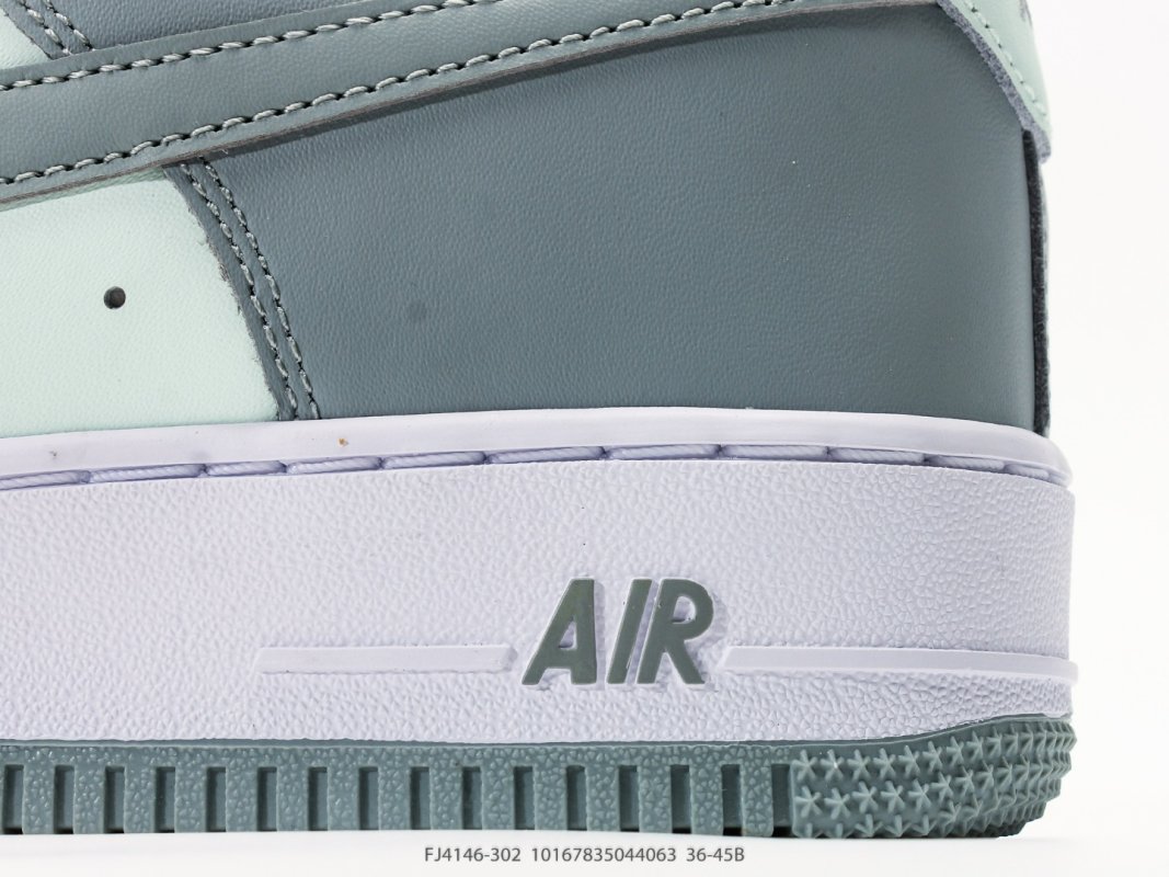 Nike Air Force 1 Low Slate Blue White Replica UA view