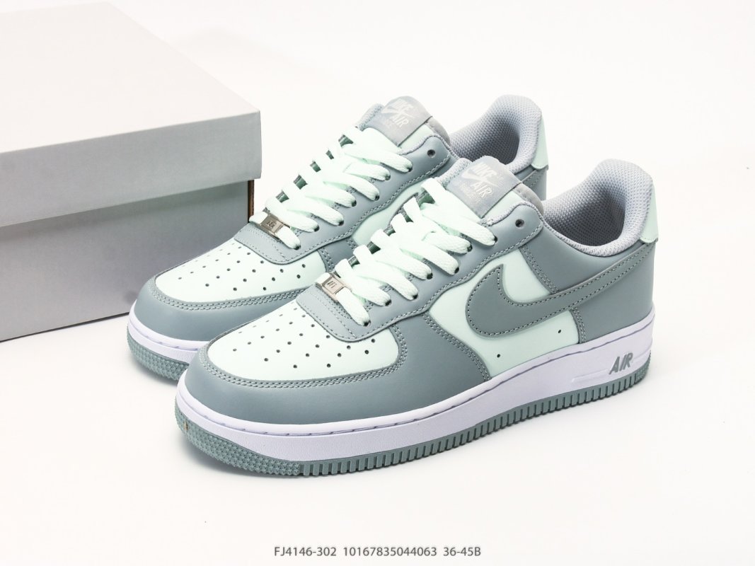 Nike Air Force 1 Low Slate Blue White Replica UA view