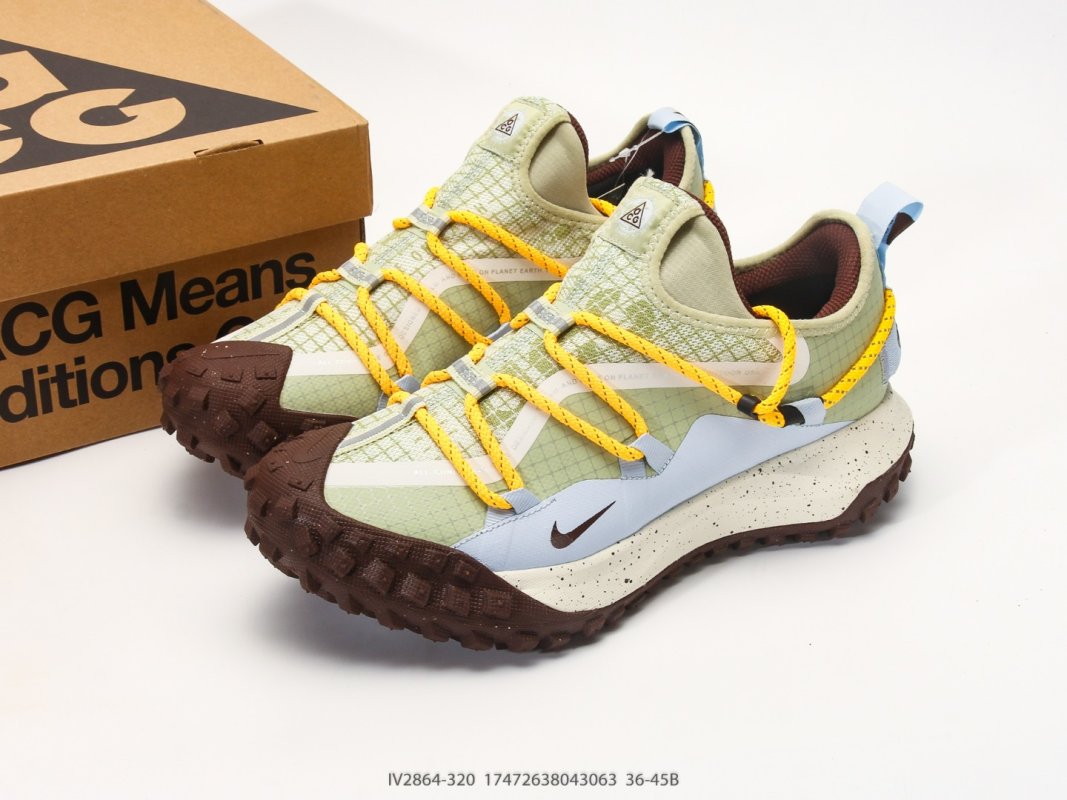 Nike ACG Mountain Fly Low GTX Pale Ivory Yellow Brown view