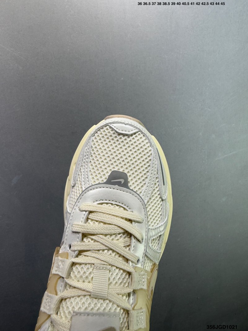 Nike V2K Runtekk Cream Vintage Low-Top Running Shoe view