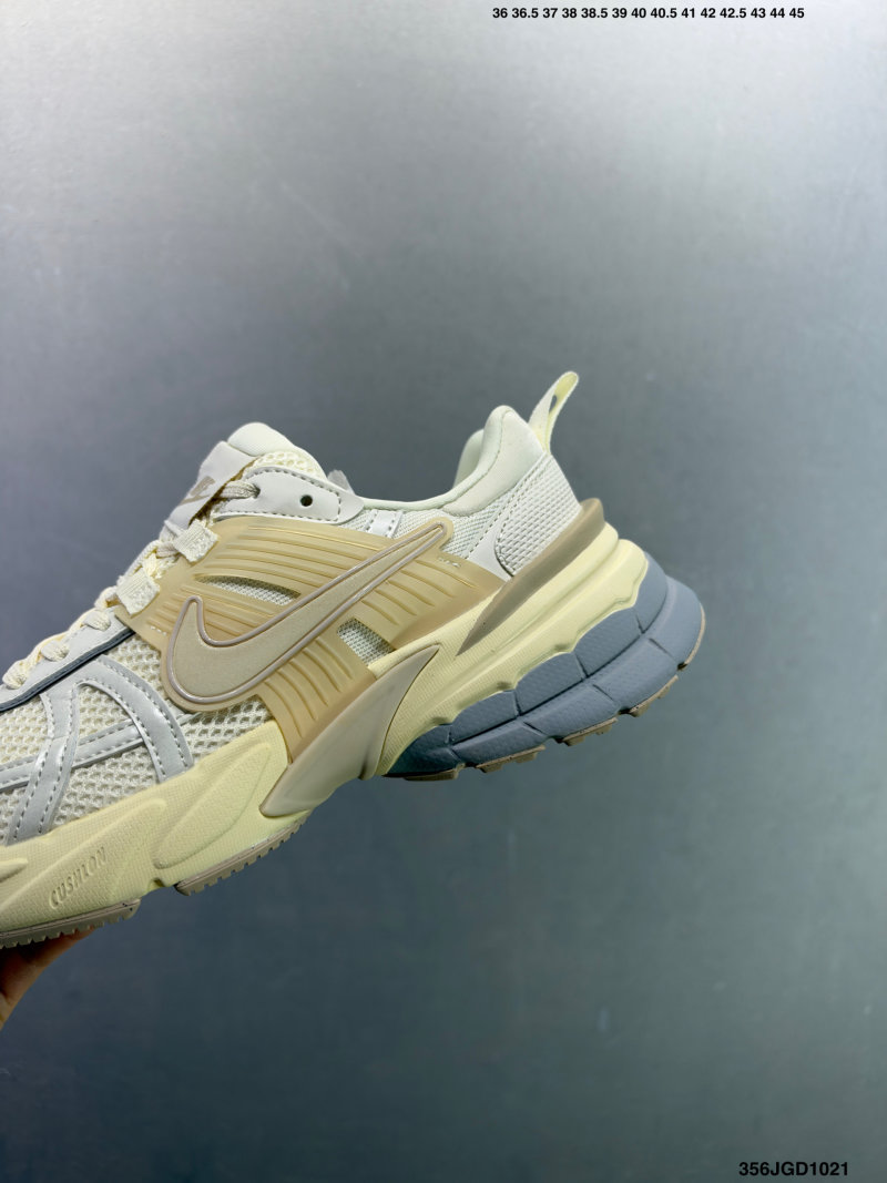 Nike V2K Runtekk Cream Vintage Low-Top Running Shoe view