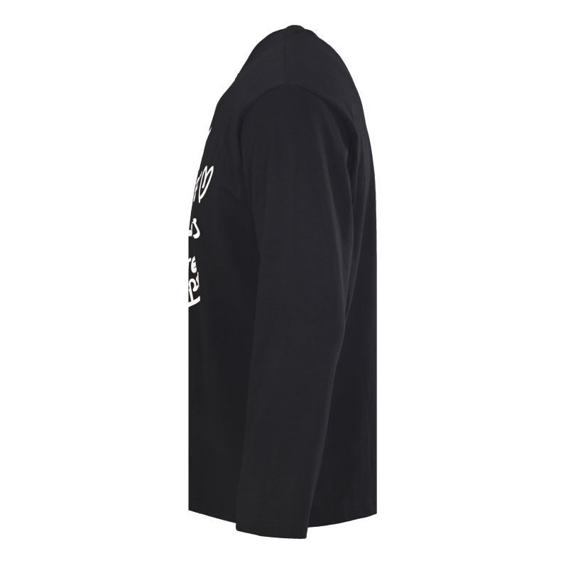Acne Studios Love Inside Black Long Sleeve T-Shirt view