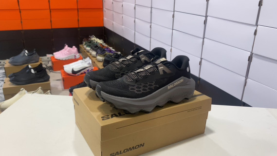 Salomon S/LAB Ultra Glide 3 Trail Running Shoes Low-Top Black White