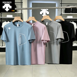 Descente Training Quick-Dry T-Shirt Slate Blue view 6
