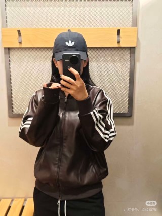 Adidas Classic Black Track Jacket with White 3-Stripes view 5