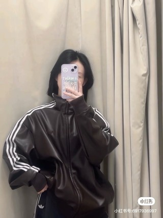 Adidas Classic Black Track Jacket with White 3-Stripes view 9