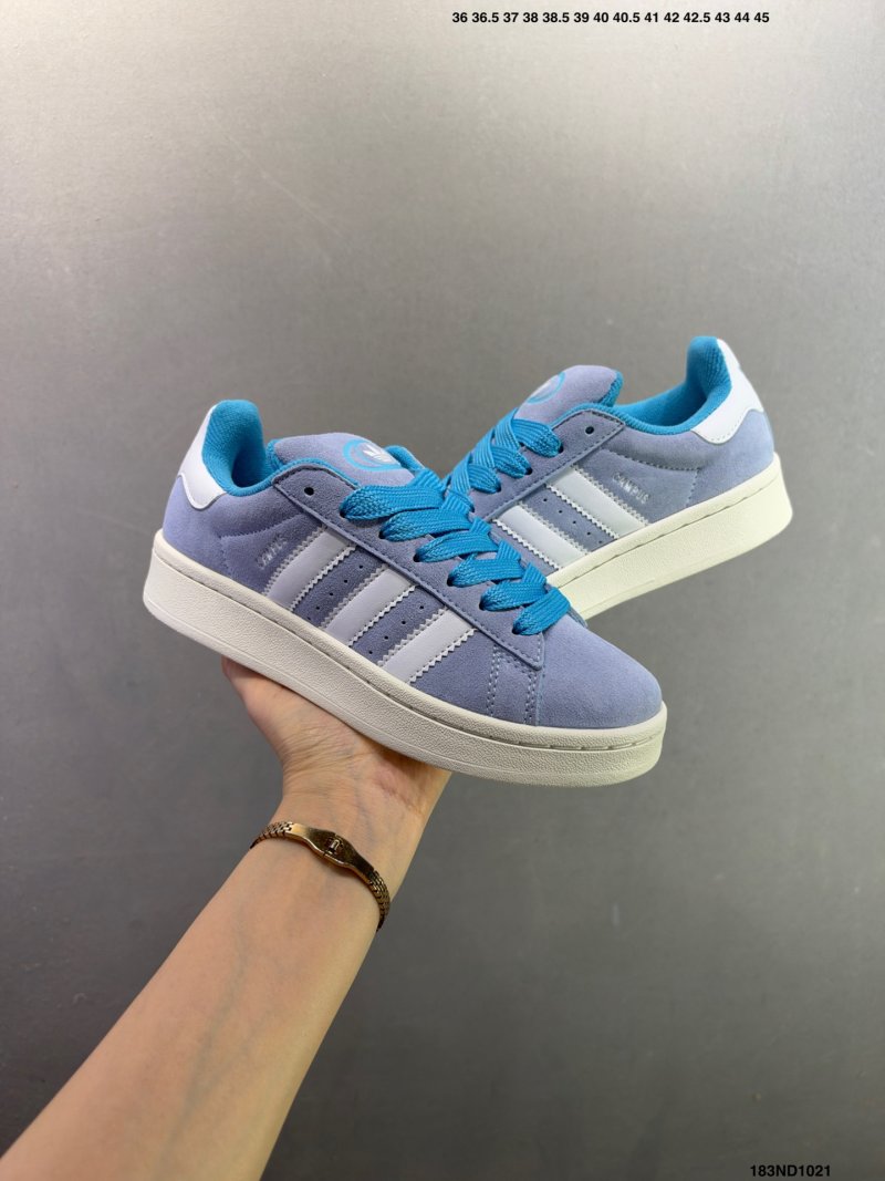 Adidas Campus 00s Periwinkle Blue Cream Retro Low