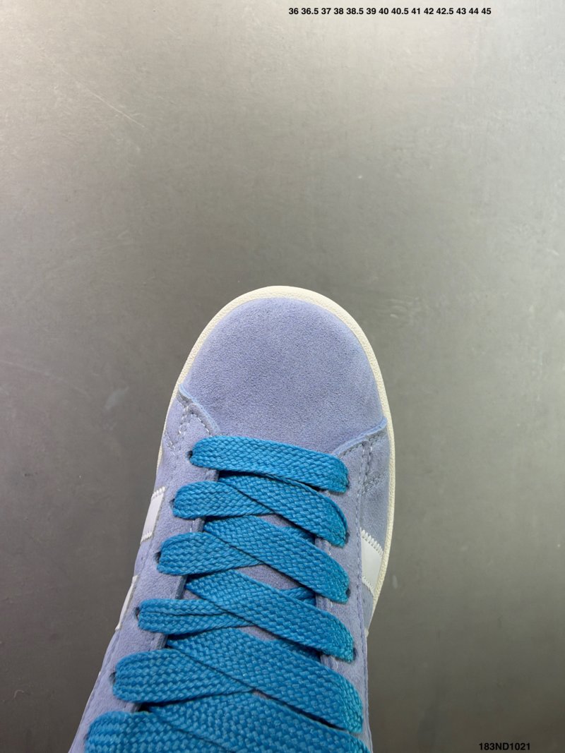 Adidas Campus 00s Periwinkle Blue Cream Retro Low view