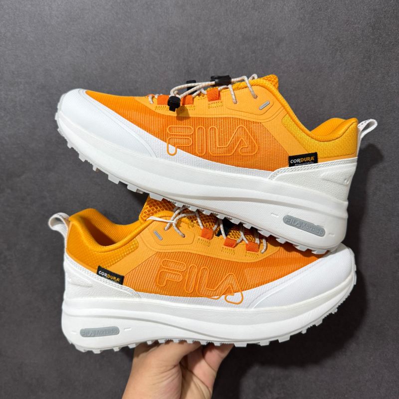 FILA Nuvole 4 ATR Orange White Low Top Training Shoe